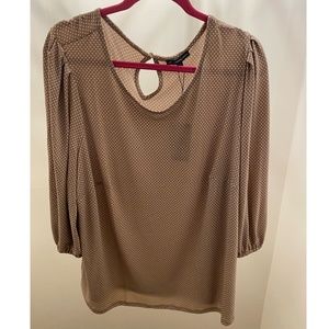 NWT Adrianna Papell 3/4 Length Sleeve Blouse 2X